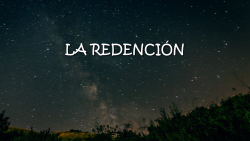 Lección 08 - La redención